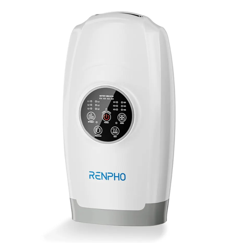 RENPHO Cordless Hand Massager Machine with 6 Levels of Massage and Intensity Compression for Palm Wrist Finger Numbness Fatigue Soreness Relief