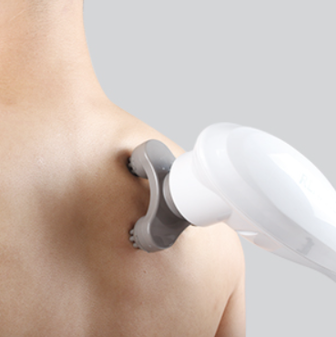 Renpho Rechargeable Hand Held Deep Tissue Massager for Muscles, Back, Foot, Neck, Shoulder, Leg, Calf Cordless Electric Percussion Body Massage White