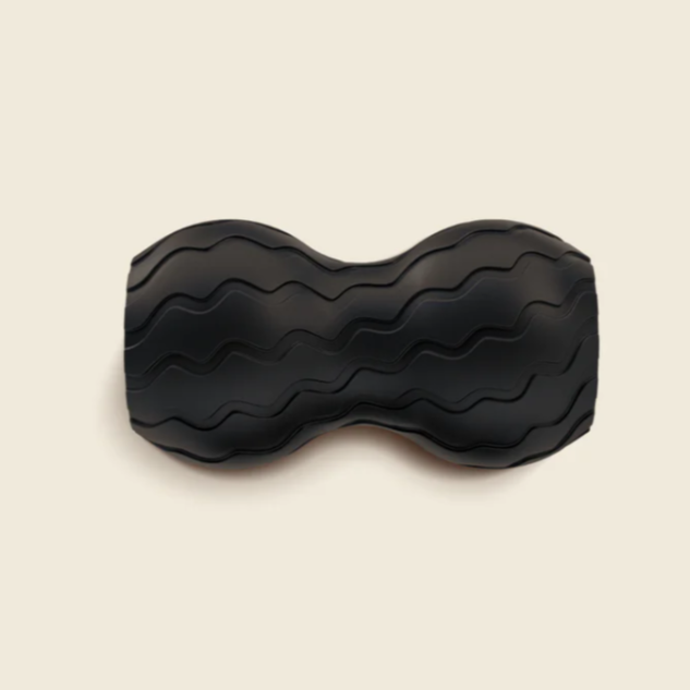 Theragun, Wave Duo, Vibrating Roller Massage Ball, Black