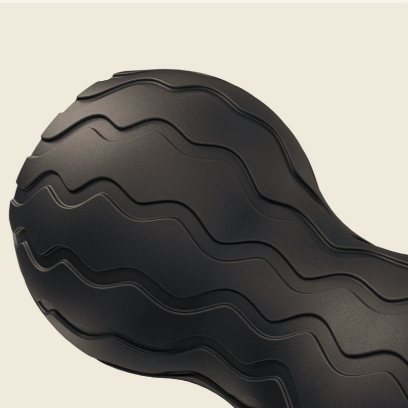 Theragun, Wave Duo, Vibrating Roller Massage Ball, Black