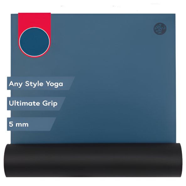 Manduka GRP Adapt Yoga Mat 5mm – Non-Slip, Moisture-Absorbing, High-Performance Yoga Mat"