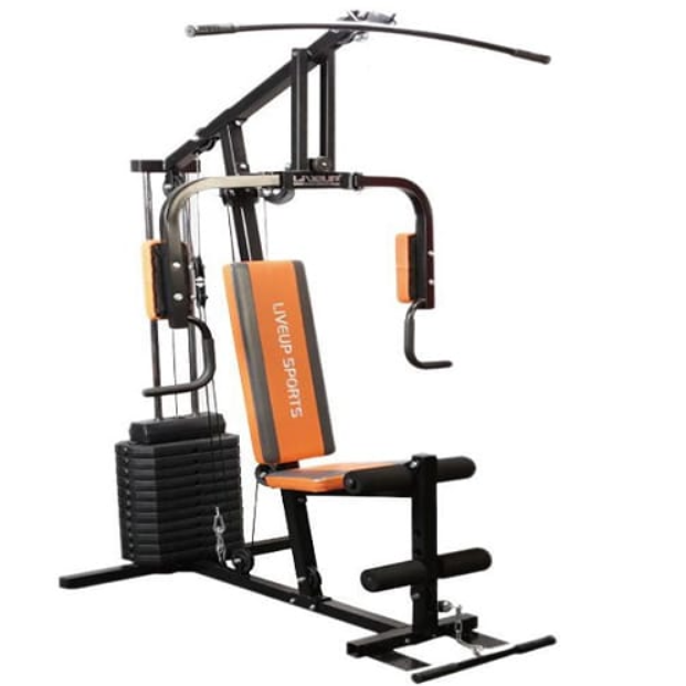 LiveUp Home Gym with 100 Lbs Weight Stack - LS1002
