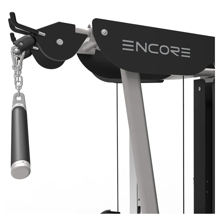 Impulse Fitness, 3 Station Gym Es3000+Es3000Opt Hi-Lo Opt 200 X 3, Silver & Black