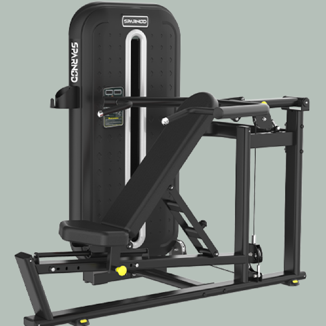 Sparnod Fitness Seated And Horizontal Shoulder Press, SOL-03