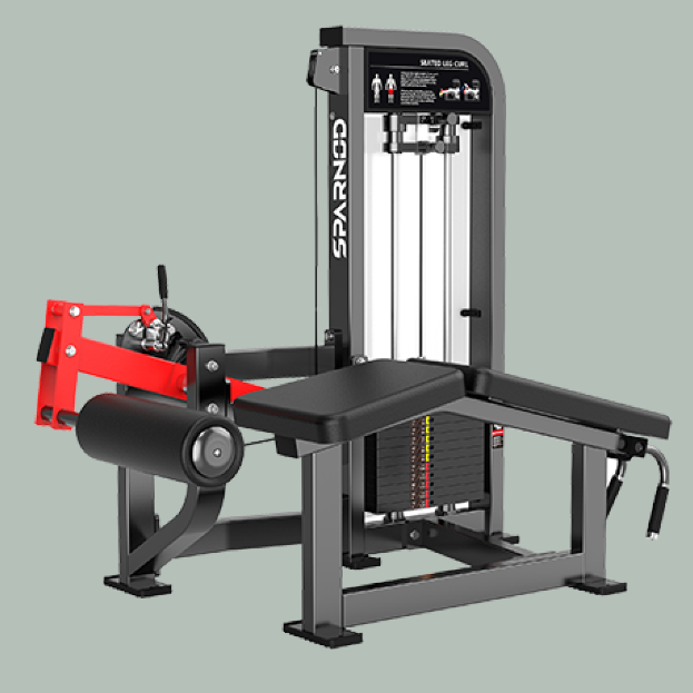 Sparnod Fitness Prone Leg Curl, HAM-15