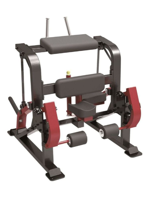Impulse Fitness, Standing Leg Curl, Sl7026, Black & Red & Red