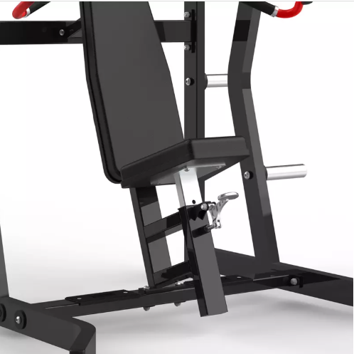 York, Iso-Lateral Incline Chest Press, Hs 1008, Black/Red