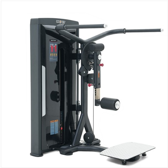 Insight Fitness Multi Hip Trainer Machine SA017 – Black | Hip & Glute Training Equipment