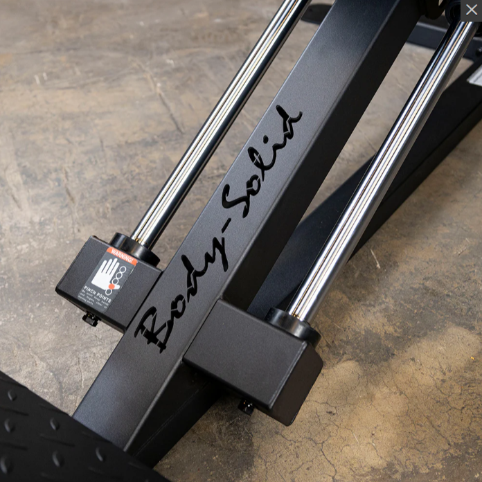 Body-Solid GCLP100 Compact Leg Press Machine | Home & Gym Lower Body Equipment
