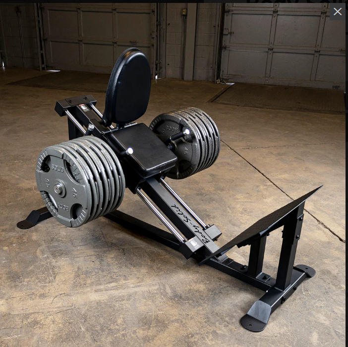 Body-Solid GCLP100 Compact Leg Press Machine | Home & Gym Lower Body Equipment