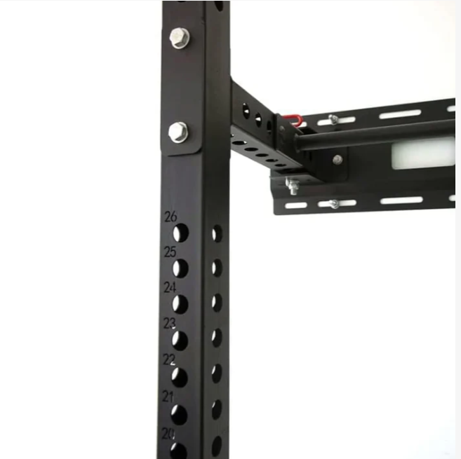 1441 Fitness Heavy Duty Folding Squat Rack (Wall Mounted)