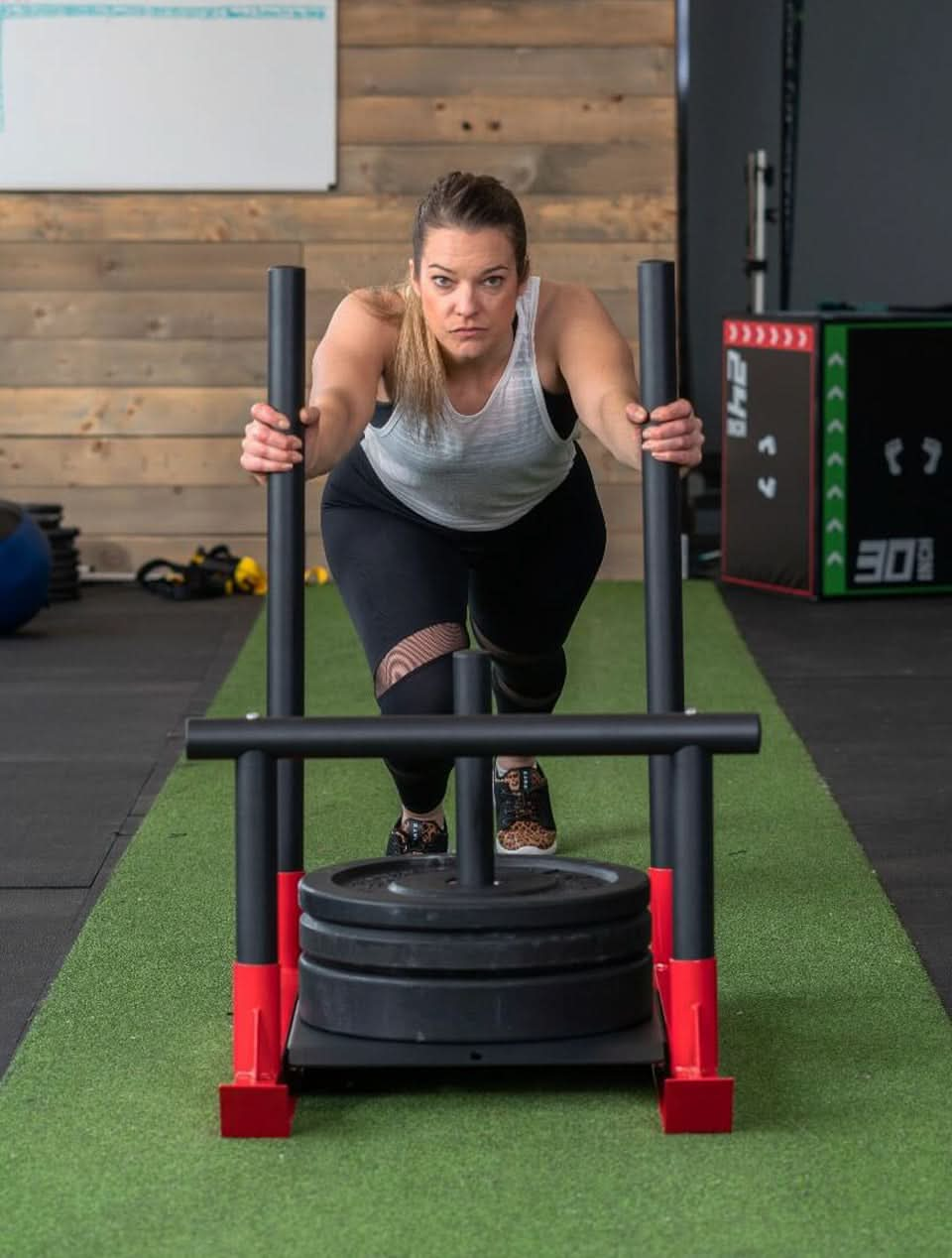 1441 Fitness Sled Push for Cross-fit Training 