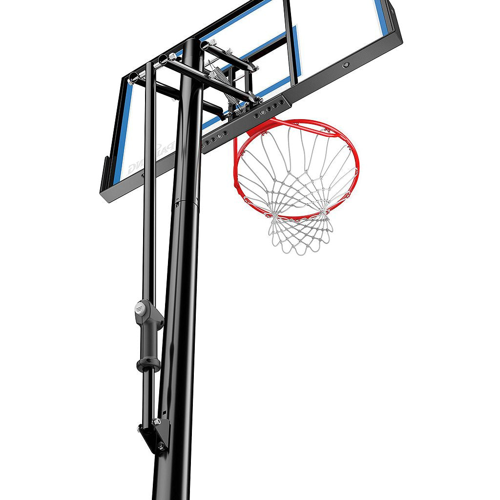 Spalding Gametime 48" Polycarbonate Portable Basketball Hoop – Adjustable Outdoor System