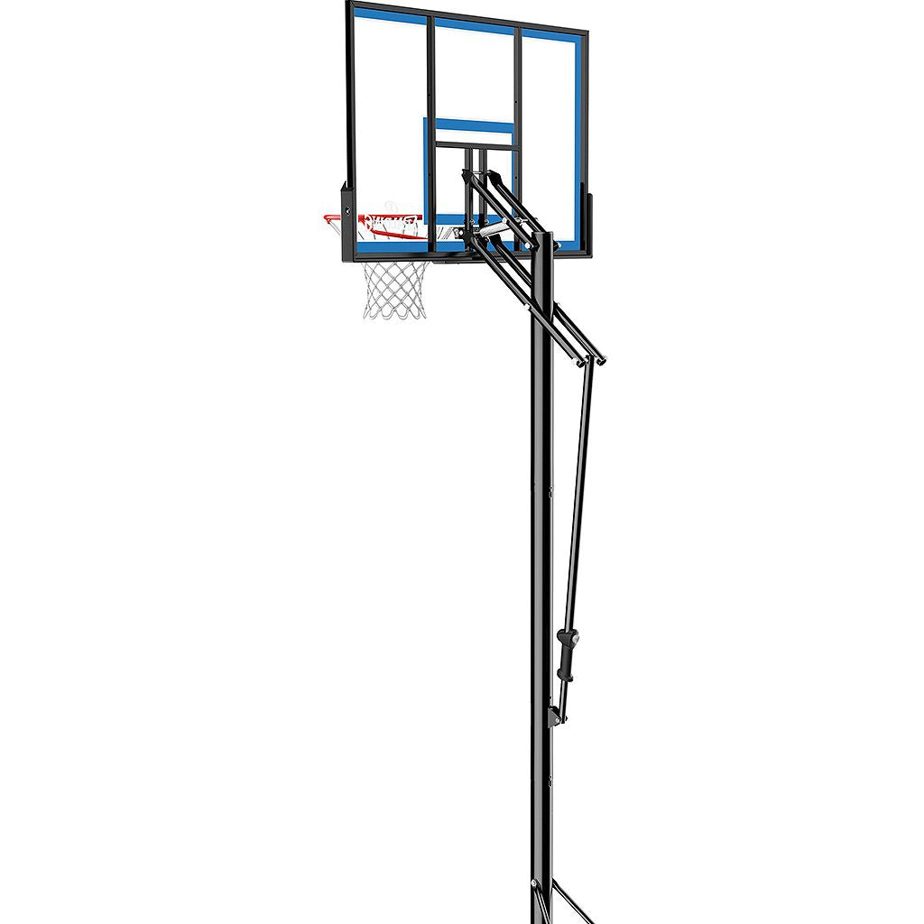 Spalding Gametime 48" Polycarbonate Portable Basketball Hoop – Adjustable Outdoor System