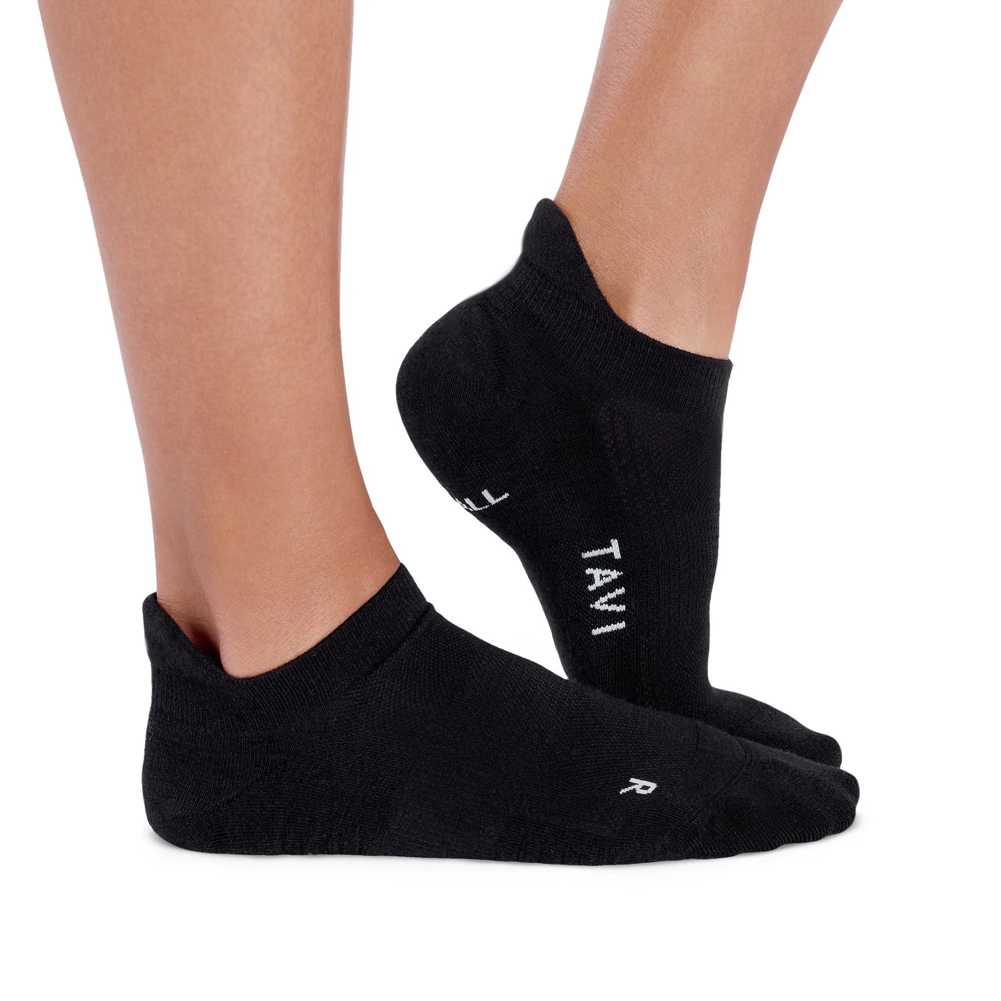 Tavi Sport Ankle Grip Socks Ebony