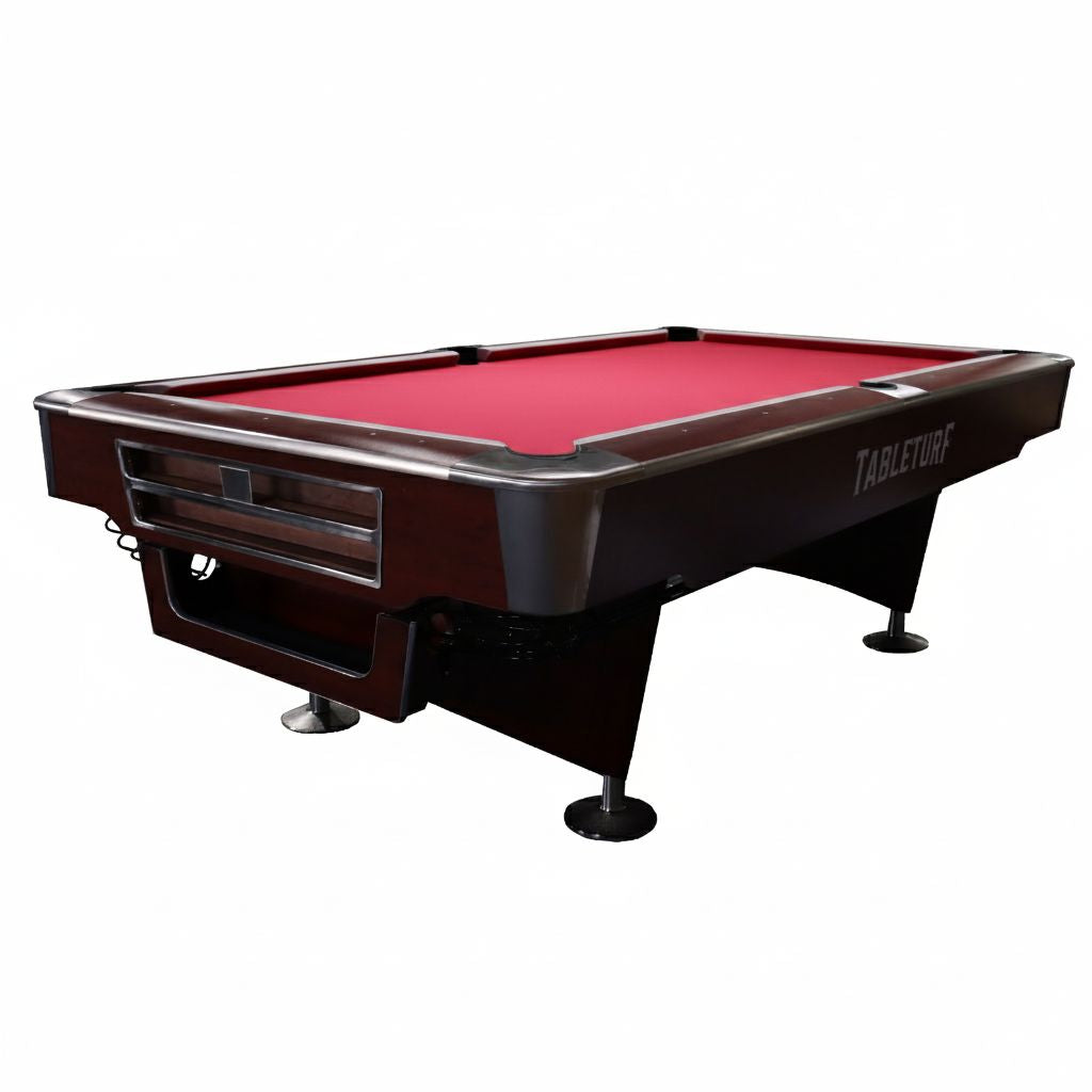 TableTurf Pinnacle Premium Billiard Table | 8 Feet Brown