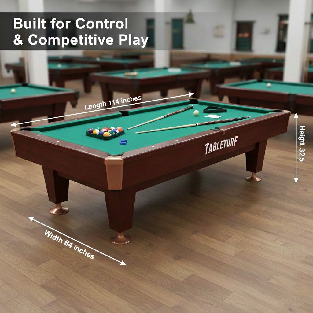 TableTurf Venus Billiard Table | 8 Feet