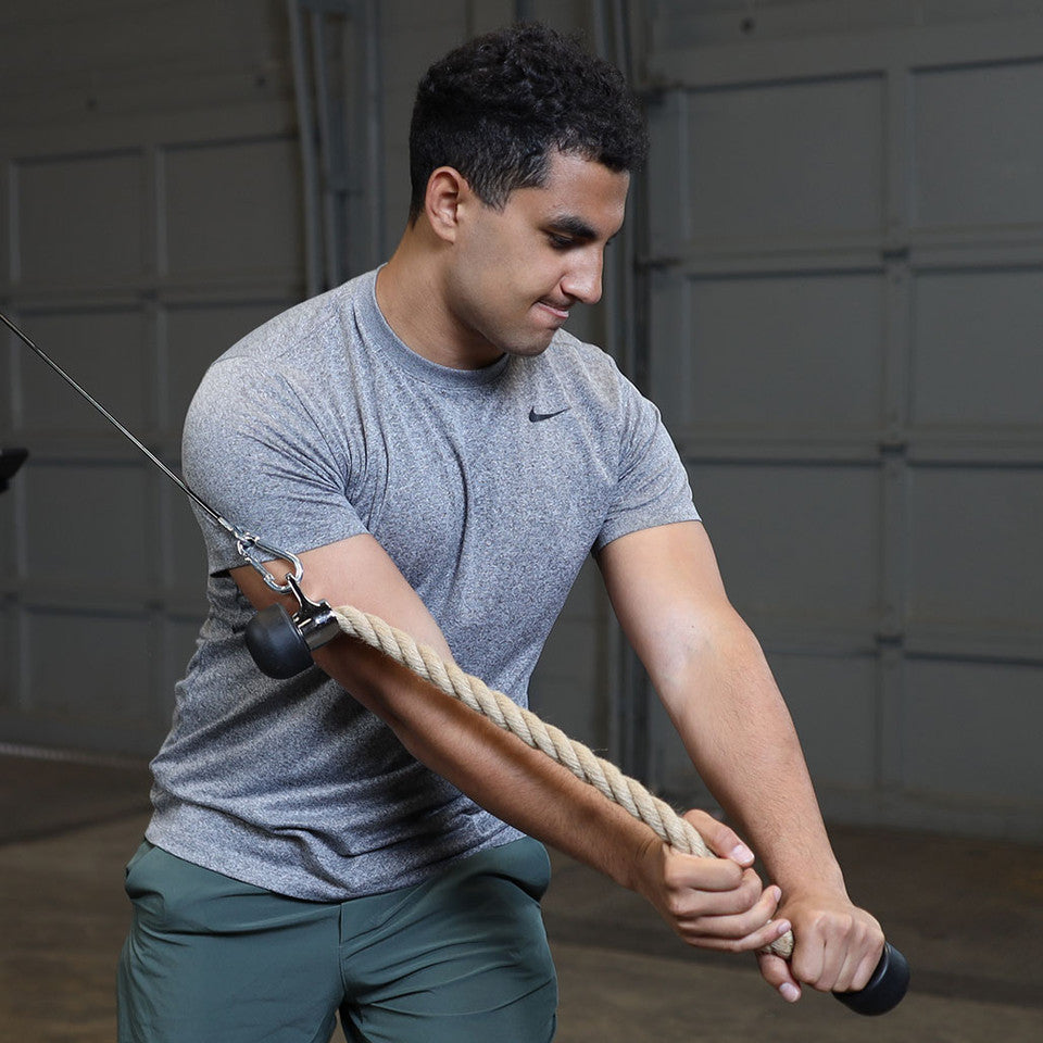 Body Solid Natural Fiber Triceps Rope, TR30
