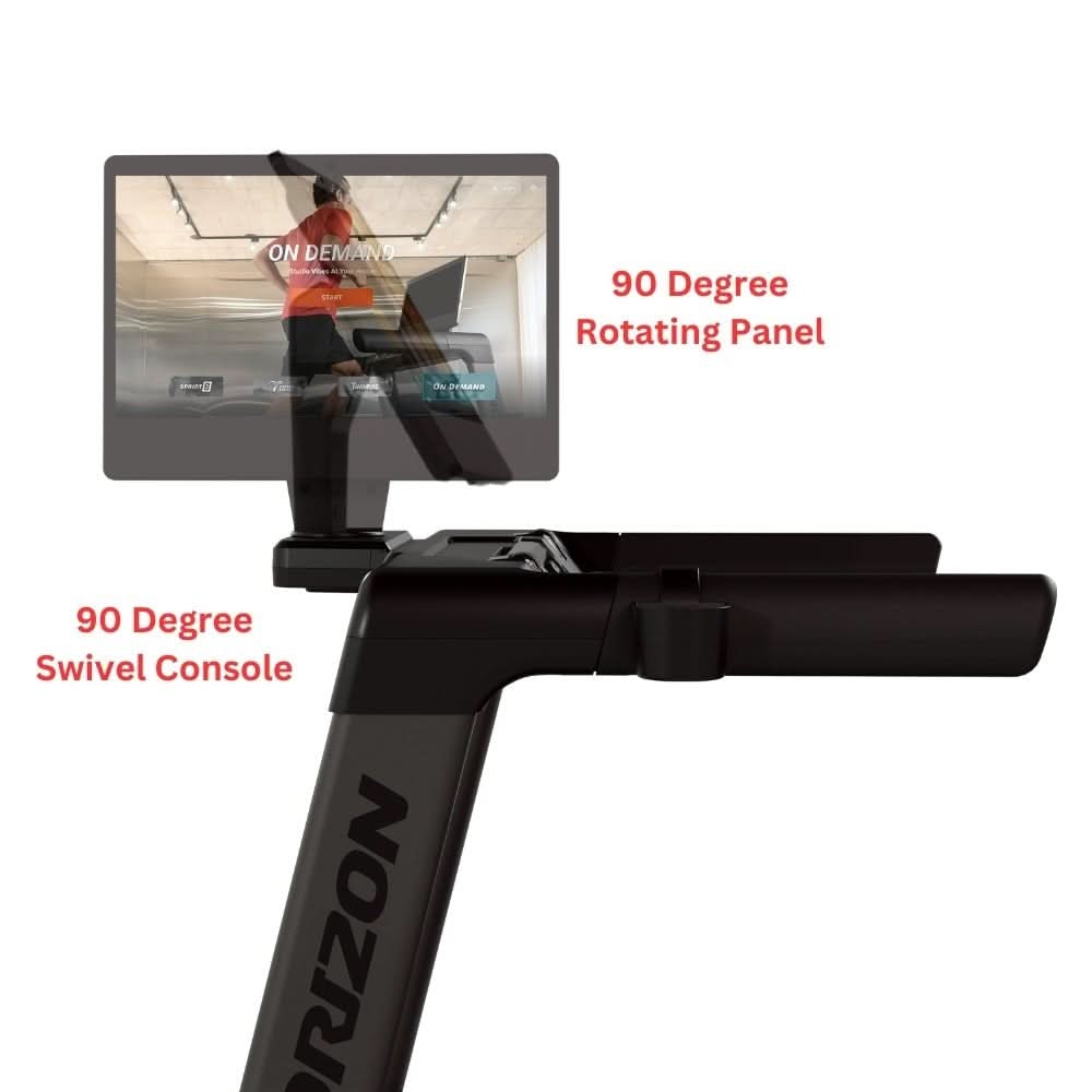 Horizon Fitness TREAD-XP Folding Treadmill with Sprint 8 HIIT