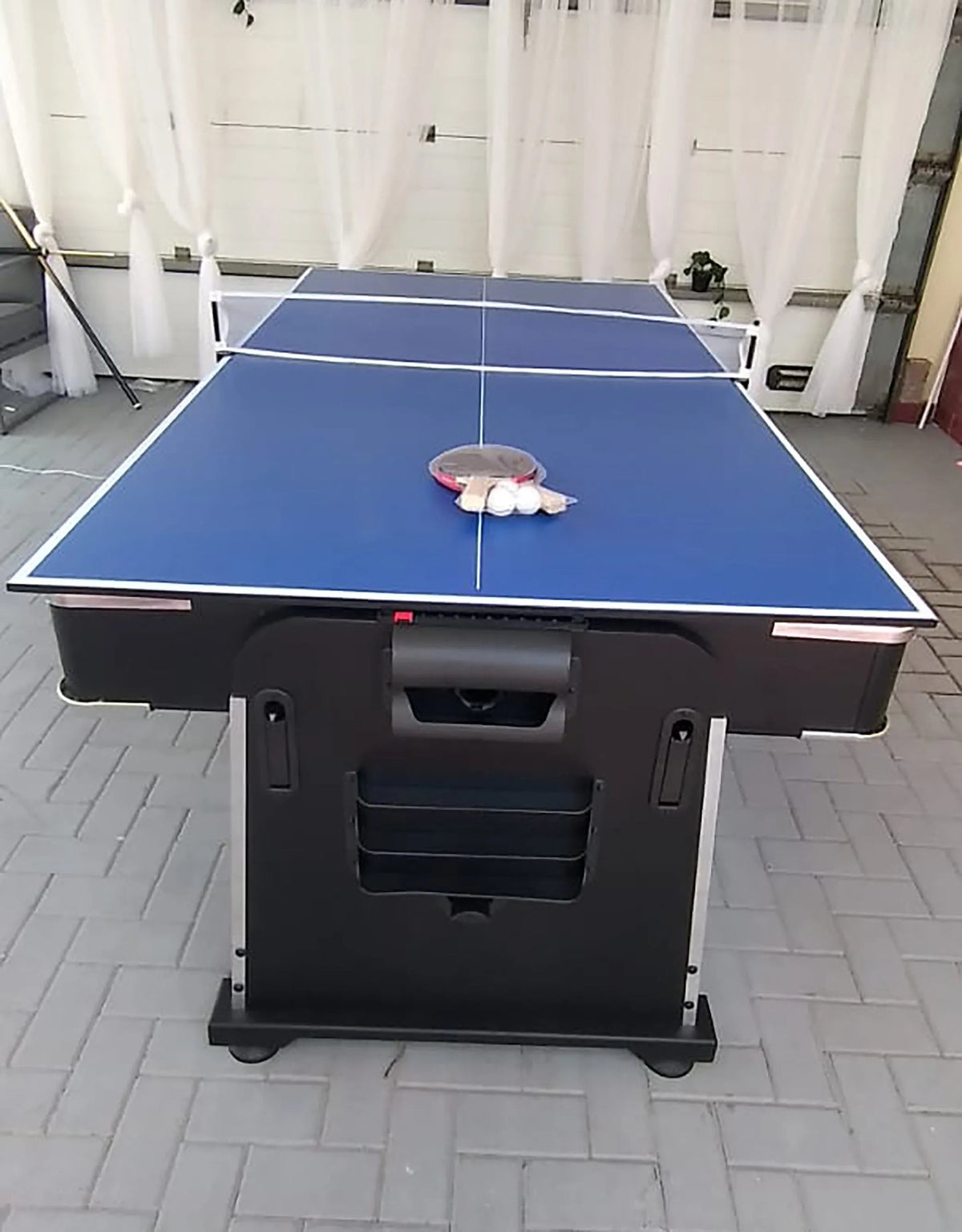 MF 4-in-1 Multi-Game Table Pool Air Hockey Table Tennis MF-4084