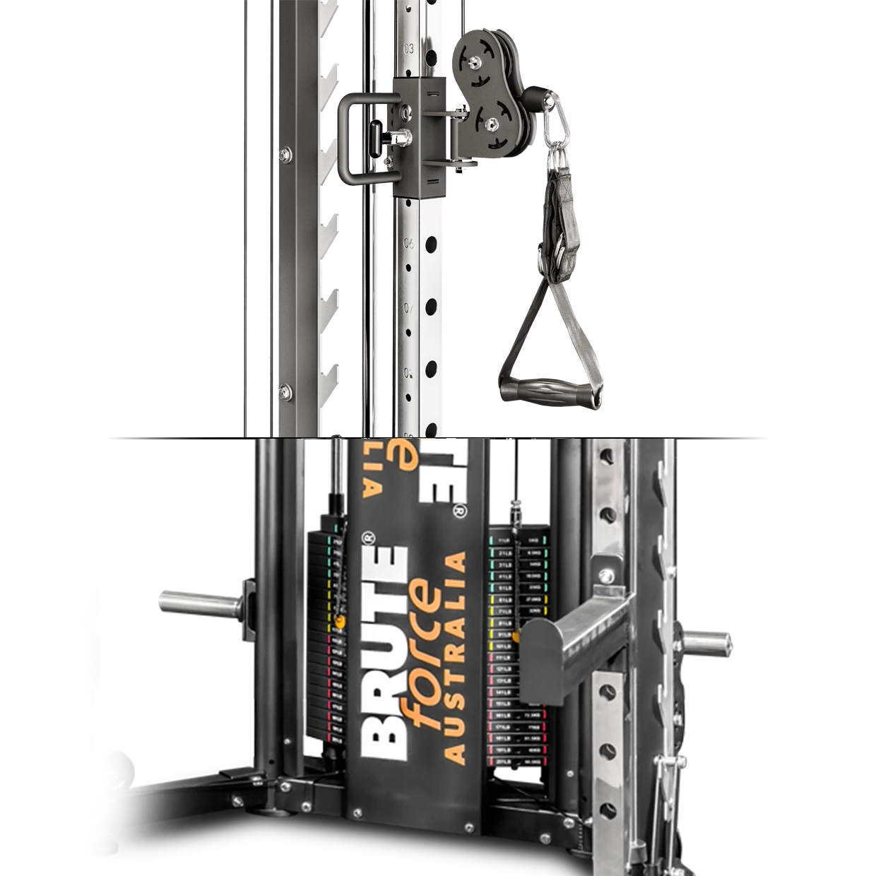 BRUTEforce UM2 FOLD Functional Trainer – Foldable All-in-One Home Gym