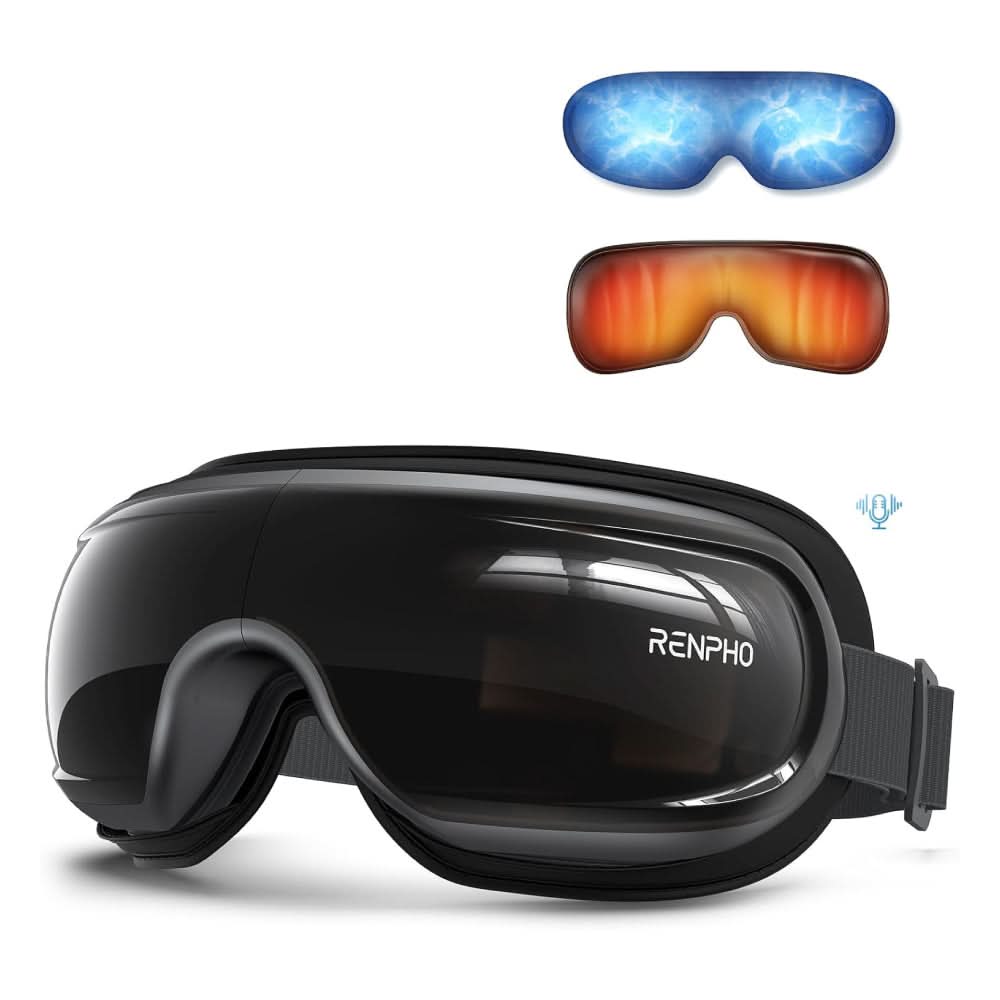 RENPHO Eyeris 3 Voice Control Eye Massager with Heat & Cooling