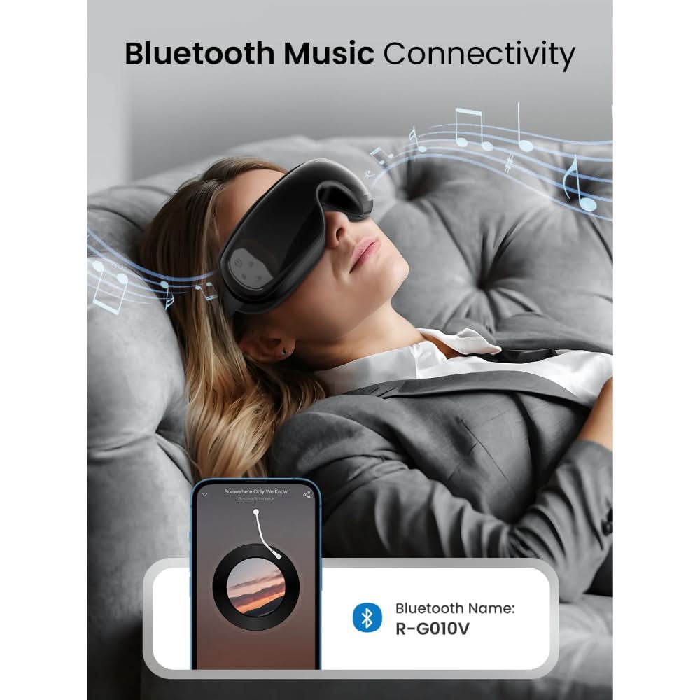 RENPHO Eyeris 3 Voice Control Eye Massager with Heat & Cooling
