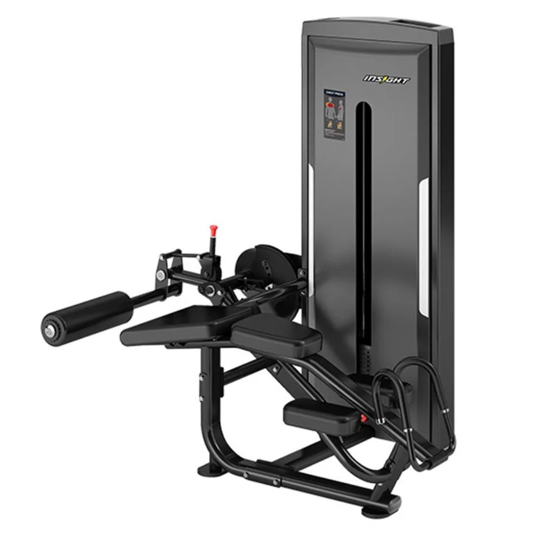 Insight Fitness Prone Leg Curl Machine SA015D – Black | Hamstring Training Equipment