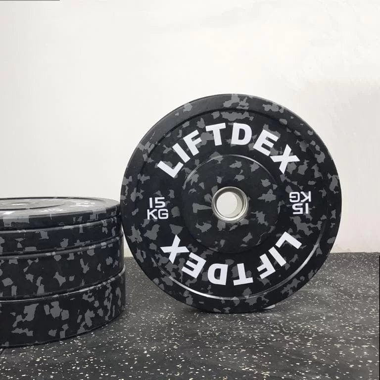Liftdex Camo Rubber Olympic Bumper Plates - 2.5 to 25 KG | Per Piece