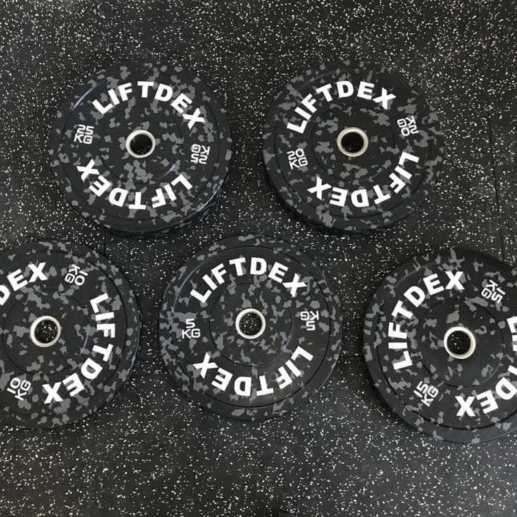 Liftdex Camo Rubber Olympic Bumper Plates - 2.5 to 25 KG | Per Piece