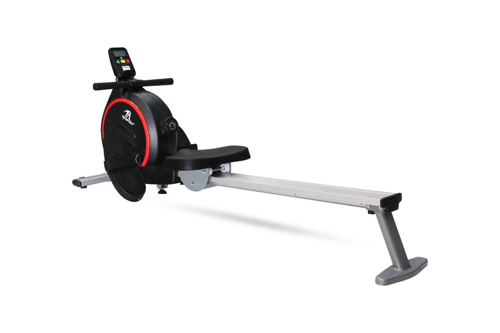 Ta Sport, Magnetic Rower Rowing Machine With Lcd Display, Black