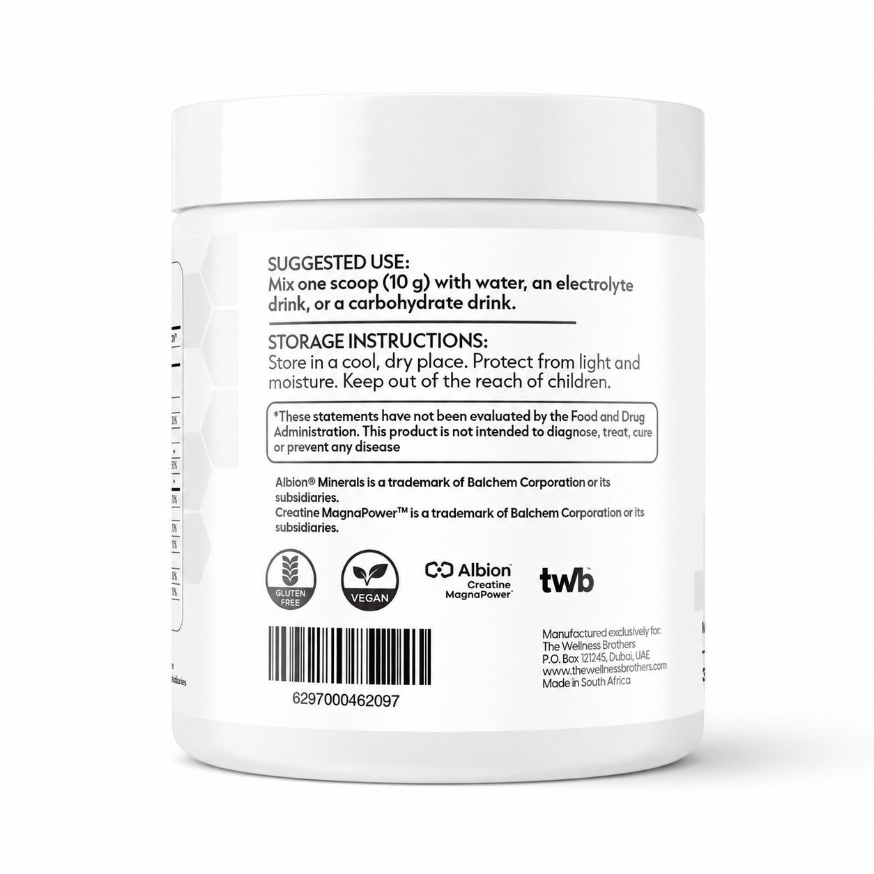 TWB Creatine Pro Powder | Cellular Energy, Strength, Recovery, Healthy Aging