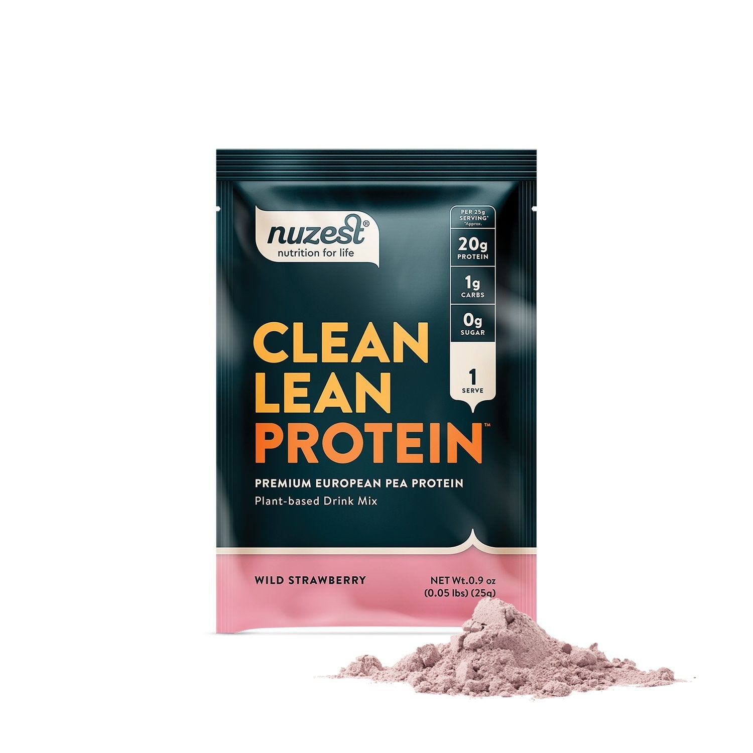 Nuzest Clean Lean Protein Single Sachet 25g (1 Serving) Wild Strawberry