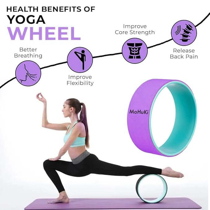 Mohuki Yoga Wheel - Dual Color