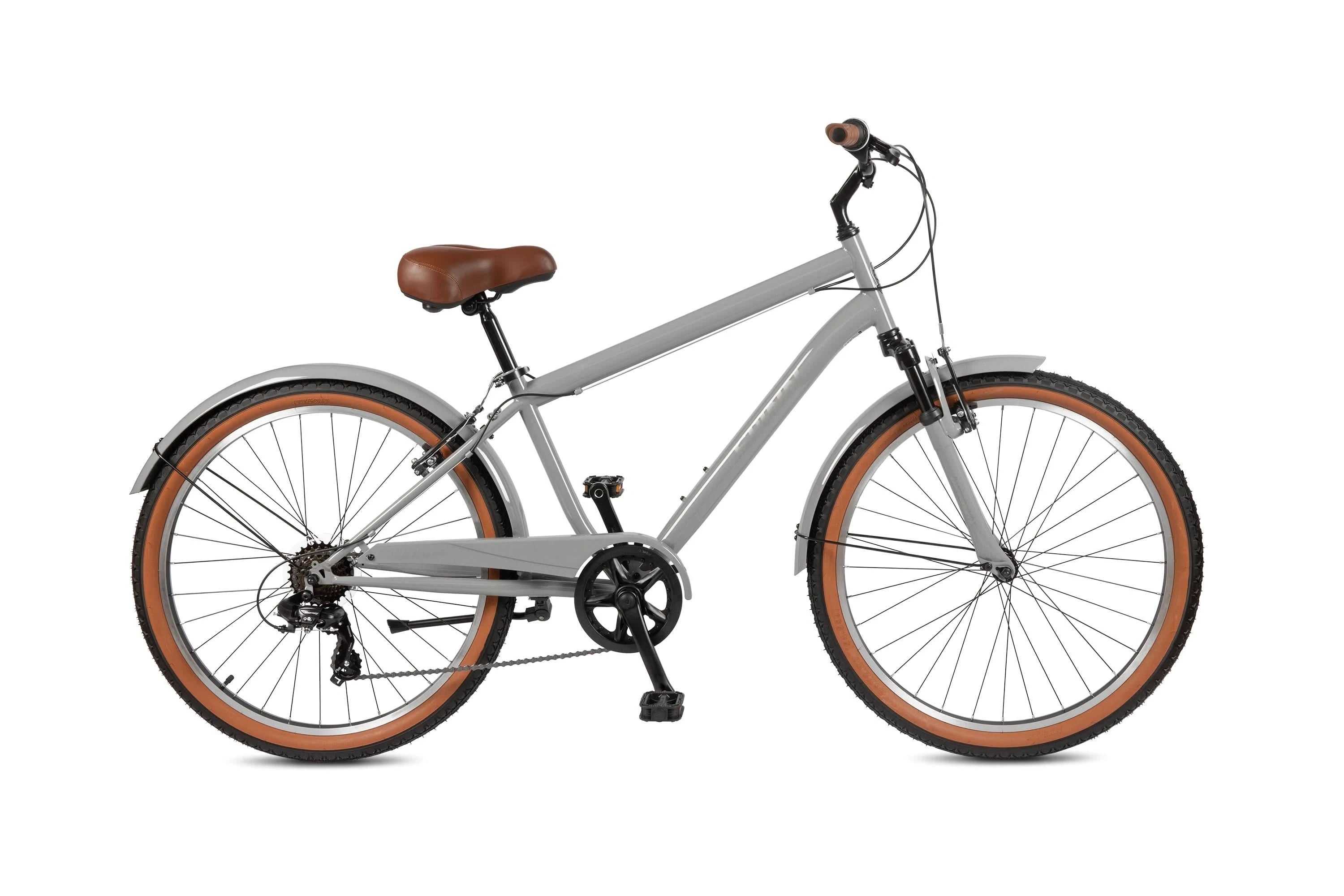 Spinn Uptown 7D Step Over Men's Outdoor Bike Cement Grey