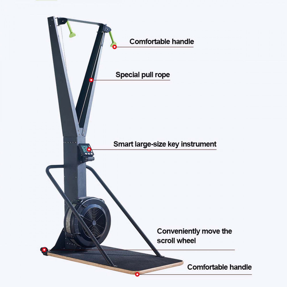 SF SKI Air Rowing Exercise Machine with Floor Stand, SR-99