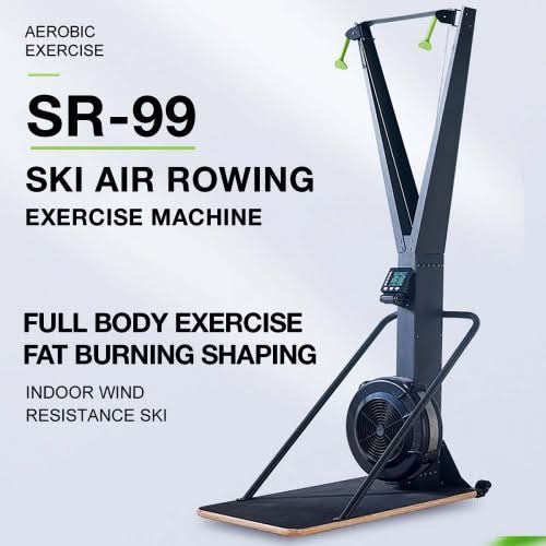 Sparnod Fitness Ski Air Rower With Floor Stand, SR-99