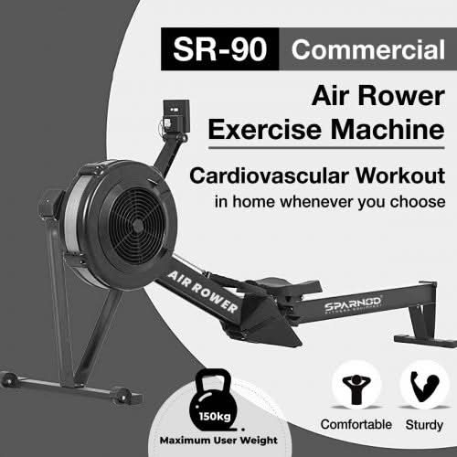 Sparnod Fitness Commercial Air Rower, SR-90