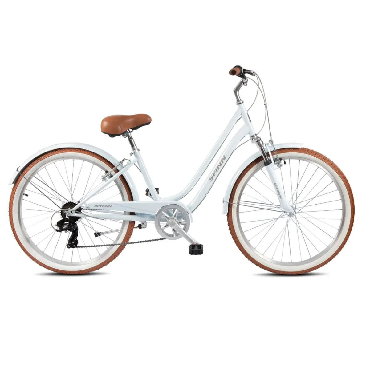 Spinn Uptown 7D Step Over Women's Outdoor Bike