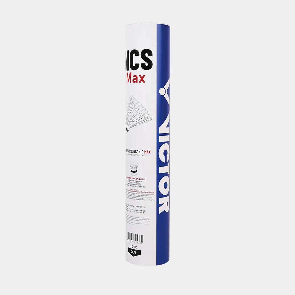 Victor New Carbonsonic Max Synthetic Shuttlecocks