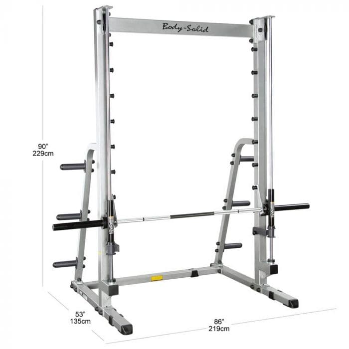 Body Solid Counter Balanced Smith Machine, SSM350 - Athletix.ae