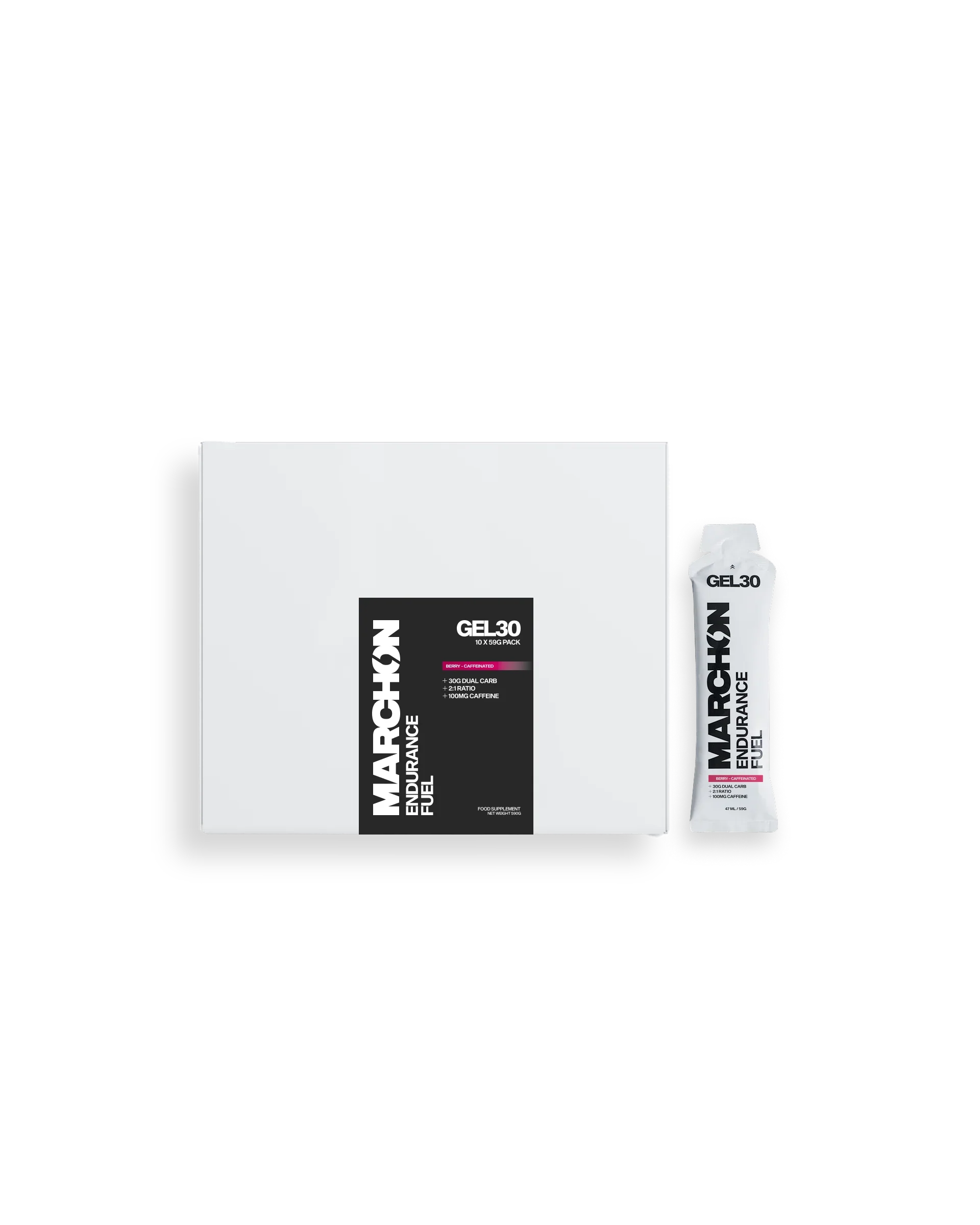 MARCHON Endurance Fuel Gel30 Berry - Caffeinated