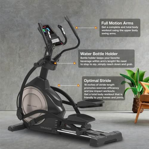 Sparnod Fitness Semi Commercial Elliptical Cross Trainer, SET-440