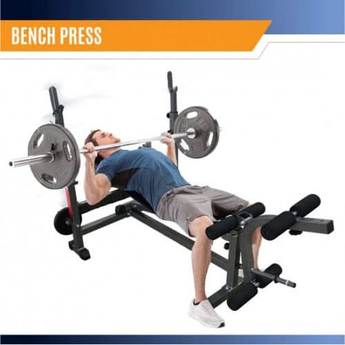 Sparnod Fitness Heavy Duty Multifunction Weight Bench | Bench Press | Biceps Press, SWB-65