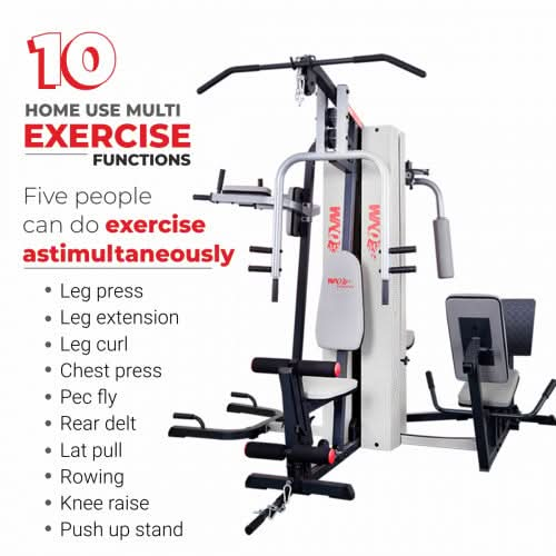 Sparnod Fitness Multi Station Home Gym, SMG-18000