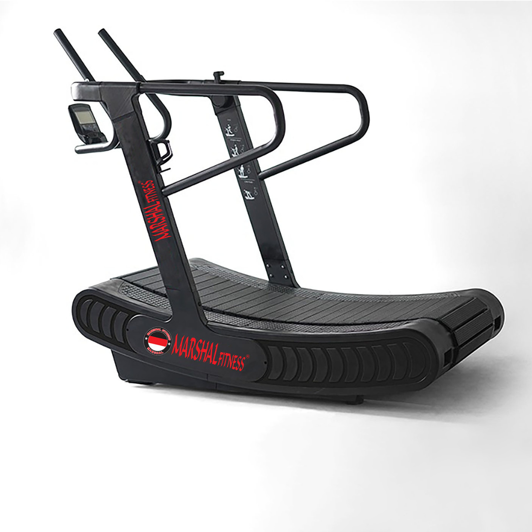 MF Curved Manual Treadmill Non-Motorised 150cm Belt 180kg