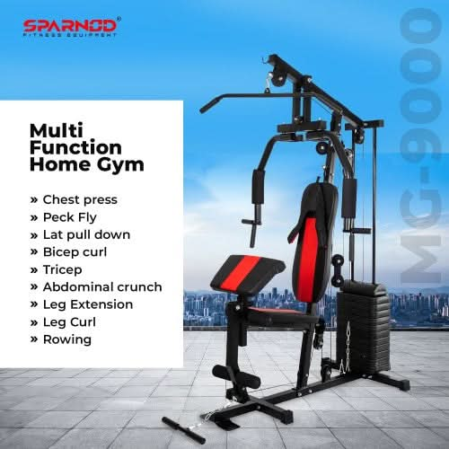 Sparnod Fitness Multifunctional Home Gym Station, SMG-9000