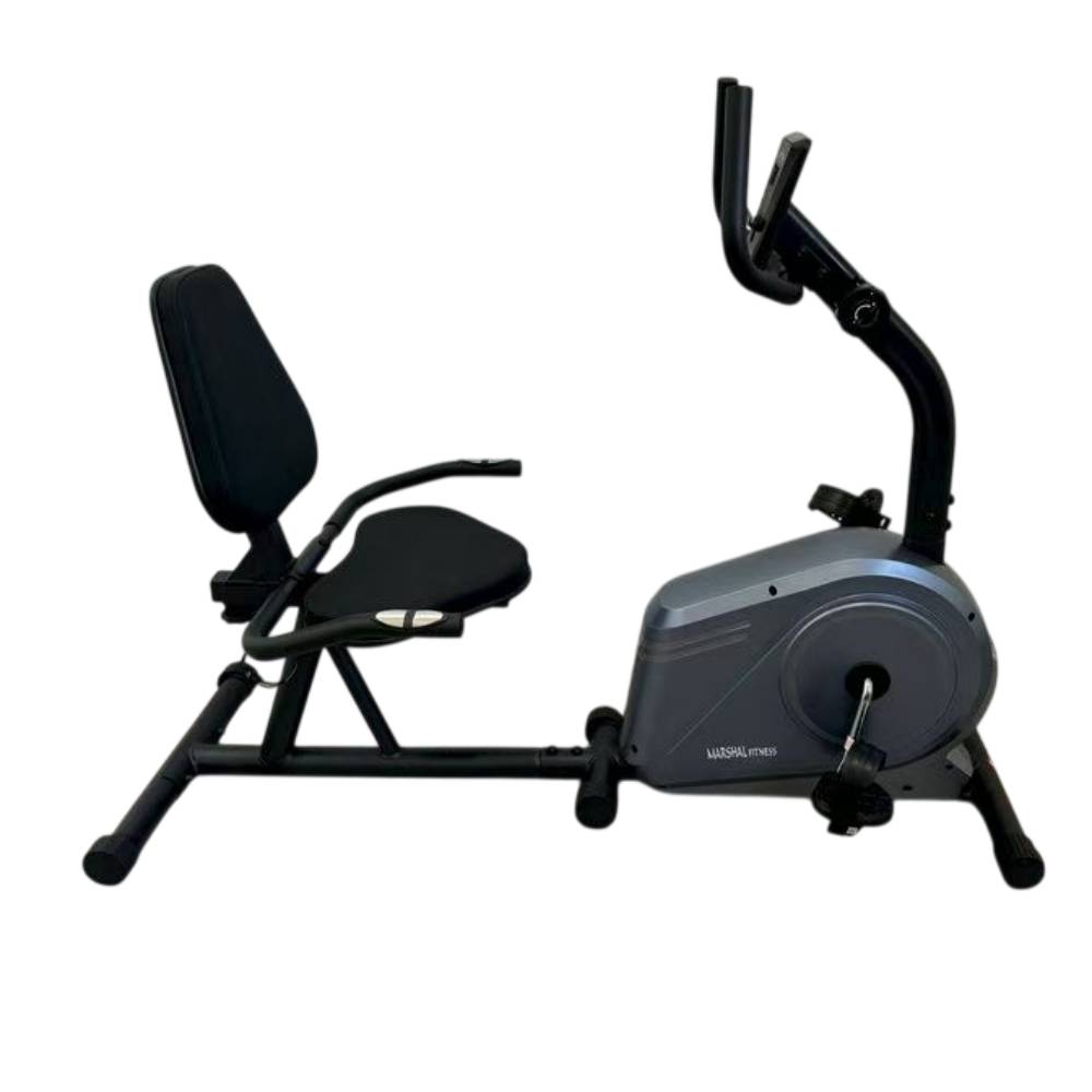MF Recumbent Exercise Bike MF-348L 8-Level Magnetic LCD
