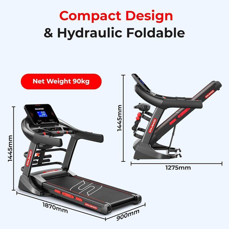 Sparnod Fitness Home Use Treadmill, STH-5720