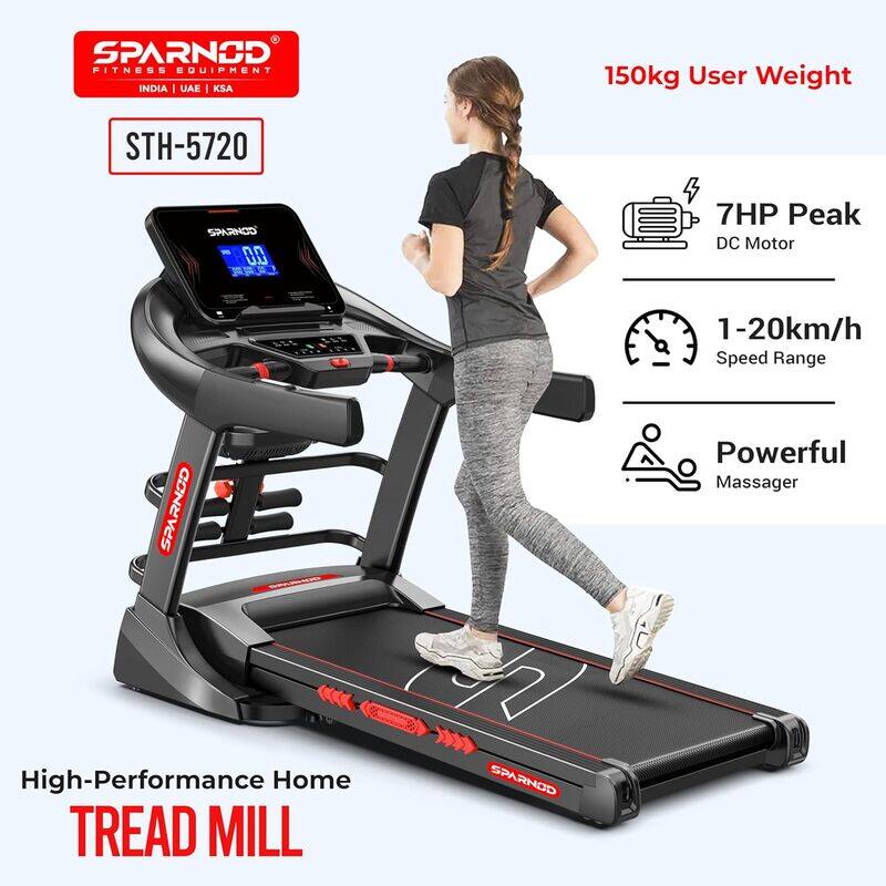 Sparnod Fitness Home Use Treadmill, STH-5720